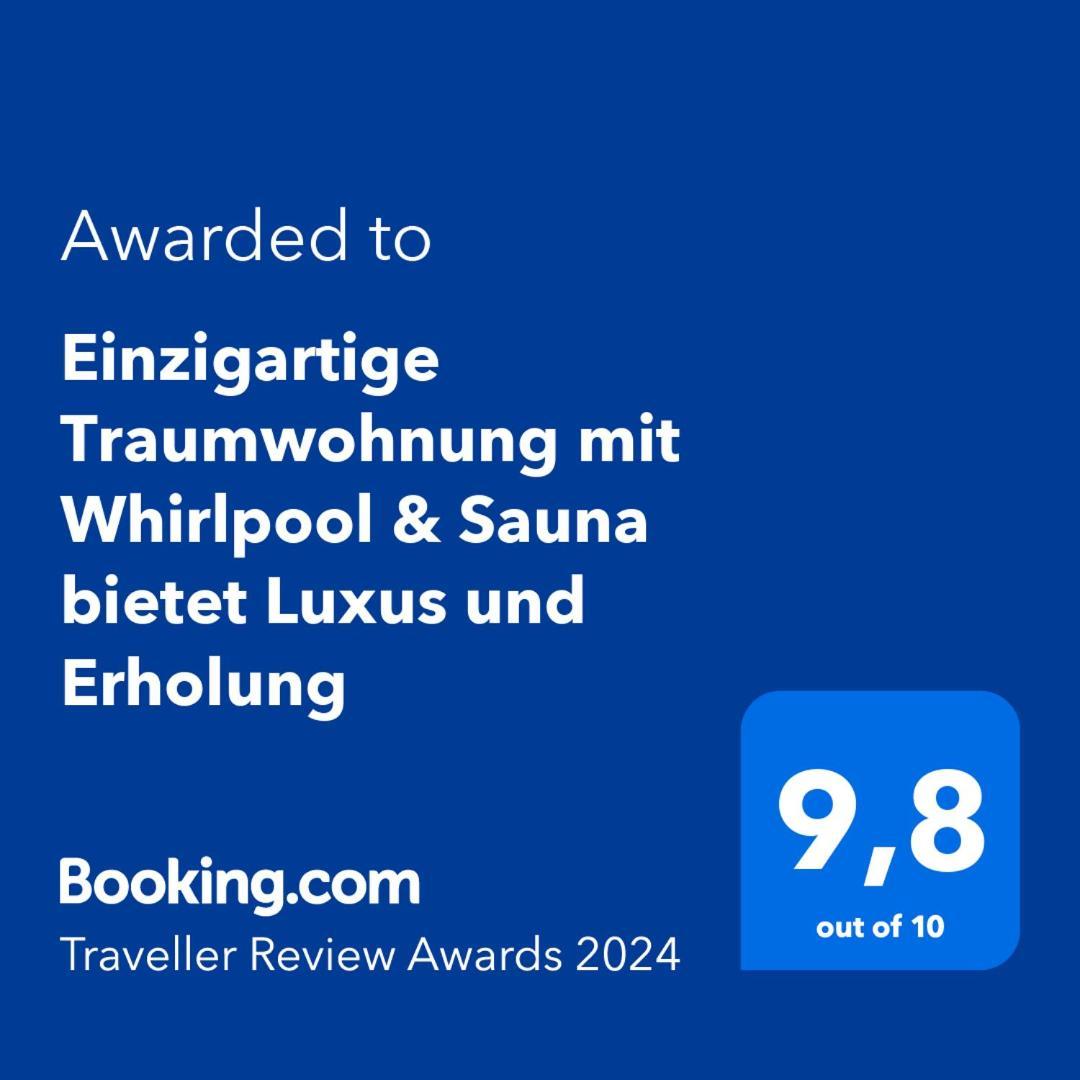 Einzigartige Traumwohnung Mit Whirlpool & Sauna Bietet Luxus Und Erholung Neuheilenbach Exterior foto